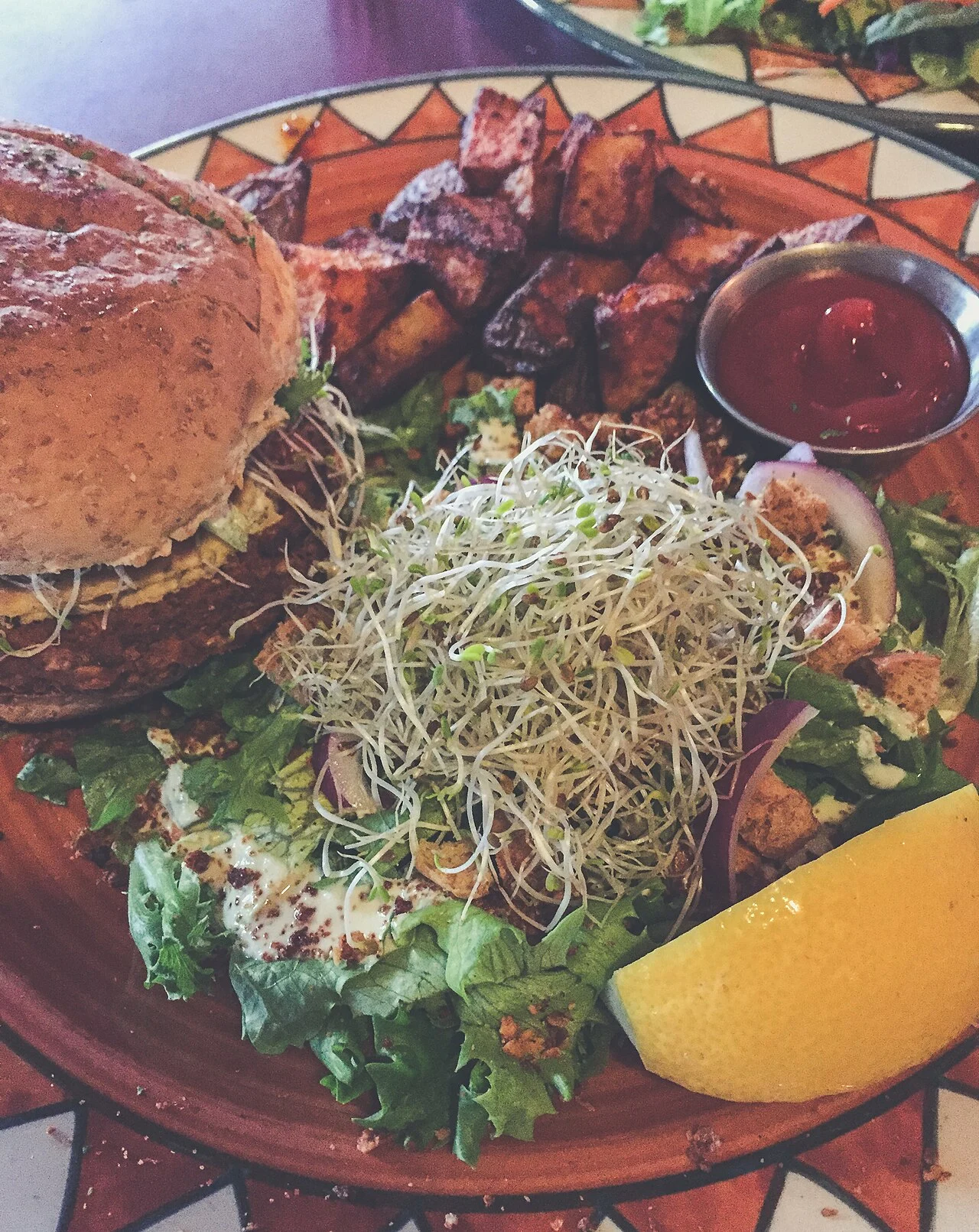 مطاعم نباتي